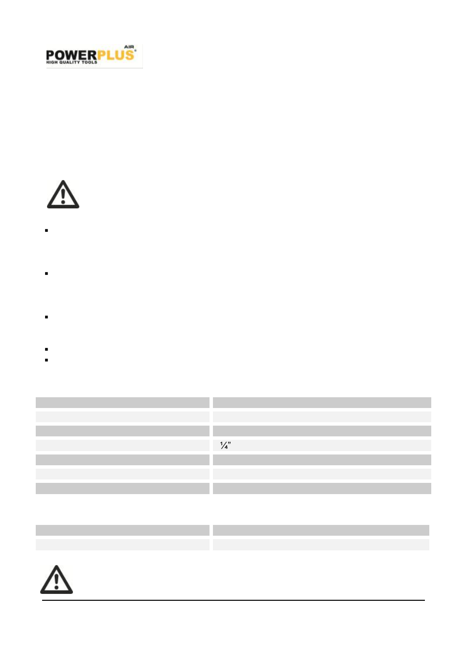 Maintenance, Technical data, Noise | Powerplus POWAIR0310 PNEUMATIC STAPLER/NAILER EN User Manual | Page 6 / 8