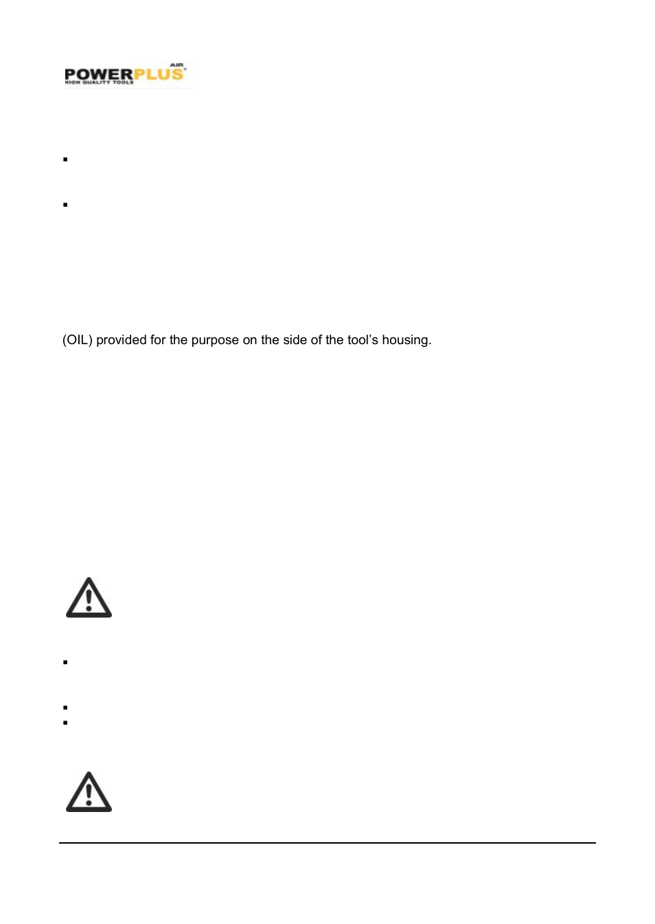 Important, Loading and operation, Installing accessories (fig. 2) | Switching on/off | Powerplus POWAIR0805 PNEUMATIC MULTI-USE TOOL EN User Manual | Page 6 / 10