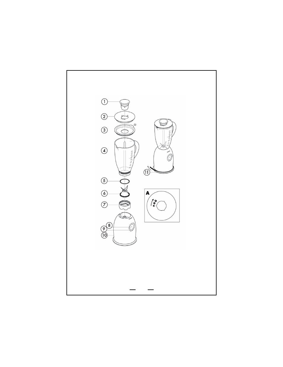 Caractéristiques du mélangeur figure 1 | DeLonghi DBL740 Series User Manual | Page 12 / 47