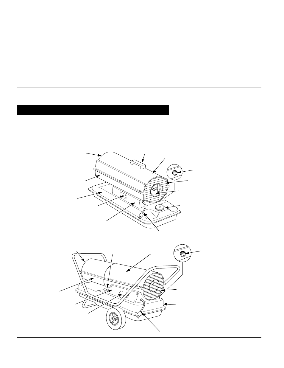 Dayton portable oil-fired heaters | Dayton 2E510E User Manual | Page 2 / 24