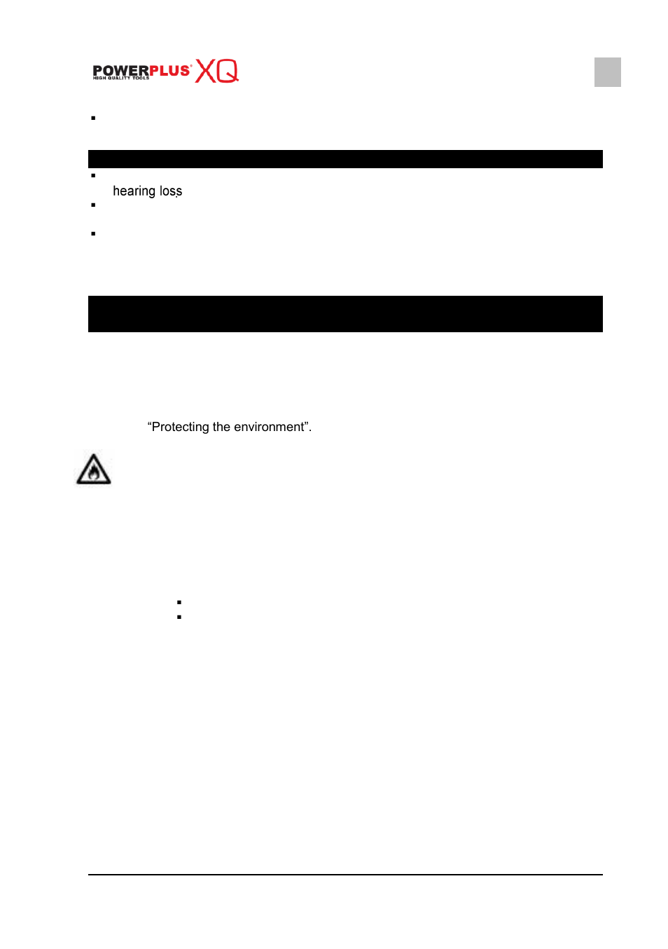 Service, Additional safety instructions | Powerplus POWXQ5234 IMPACT DRILL 18V EN User Manual | Page 6 / 13