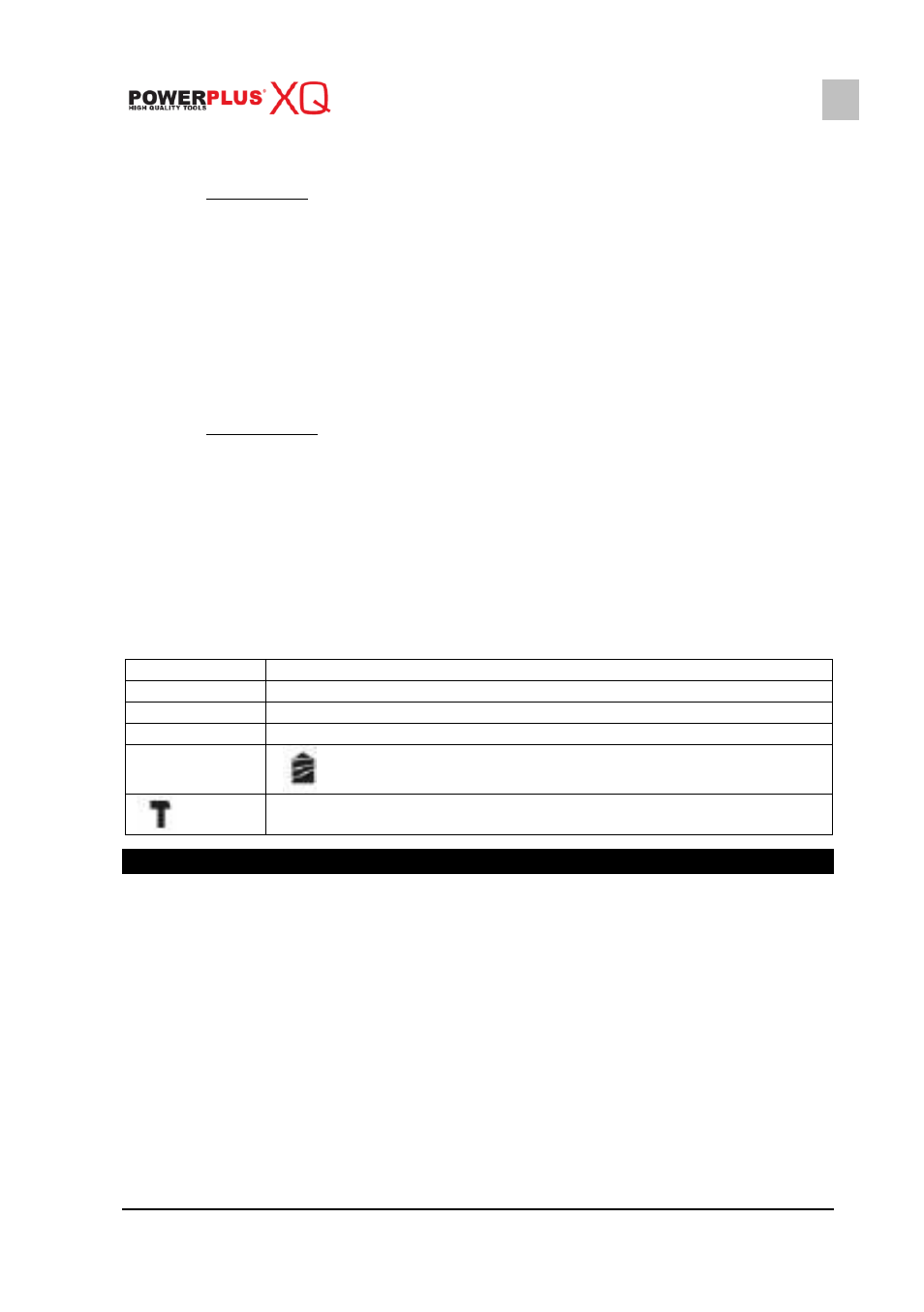 Installing/removing bits, Installing bits, Removing bits | Adjustable torque, Drilling, Drilling hard smooth surfaces, Powxq5234, 10 drilling | Powerplus POWXQ5234 IMPACT DRILL 18V EN User Manual | Page 9 / 13