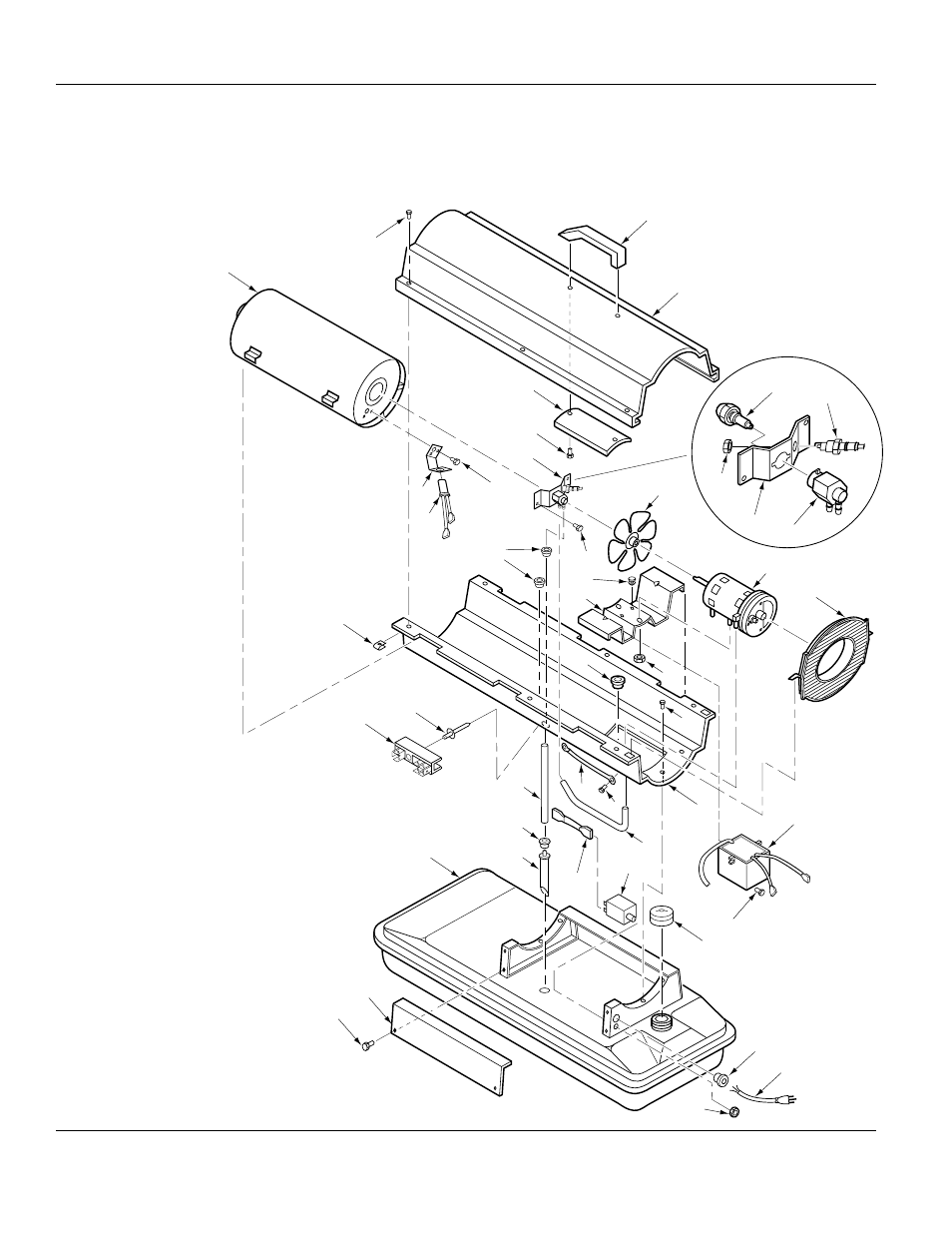 Dayton portable oil-fired heaters | Dayton 2E510D User Manual | Page 14 / 24
