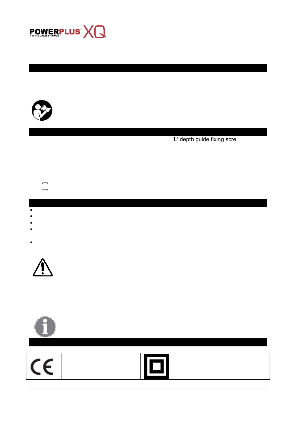 Application, Description (fig a), Symbols | Powerplus POWXQ5502 ELECTRIC PLANER 800W EN User Manual | Page 3 / 10