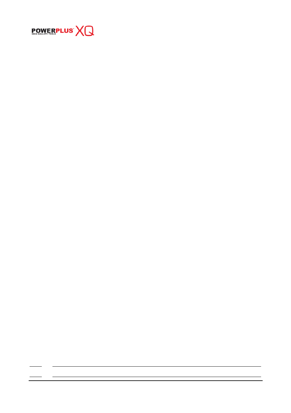 Powerplus POWXQG7570 LAWNMOWER 160CC 510MM EN User Manual | 18 pages