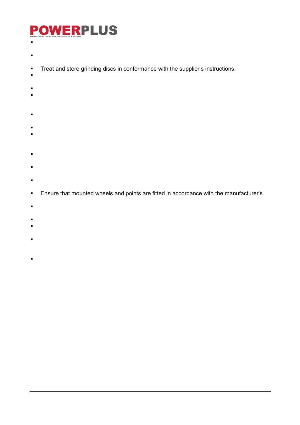 Operation, Switch, Pow2086 | 7 operation | Powerplus POW2086 ANGLE GRINDER 900W 125MM EN User Manual | Page 6 / 11