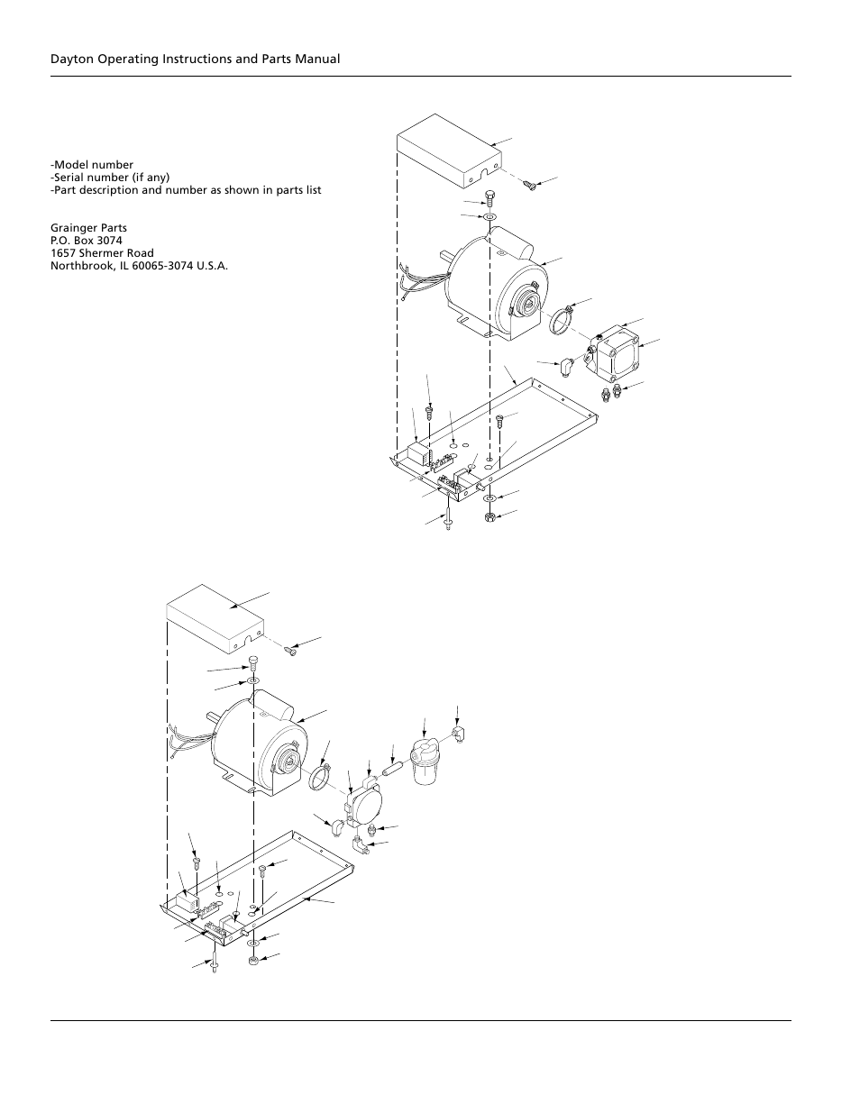 Dayton portable oil-fired heaters | Dayton 3E359B User Manual | Page 16 / 24