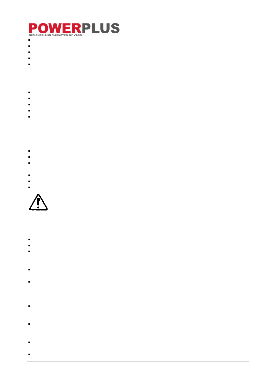 Pow4761(sc) | Powerplus POW4761 POWER G ENERATOR 2200W EN User Manual | Page 10 / 14