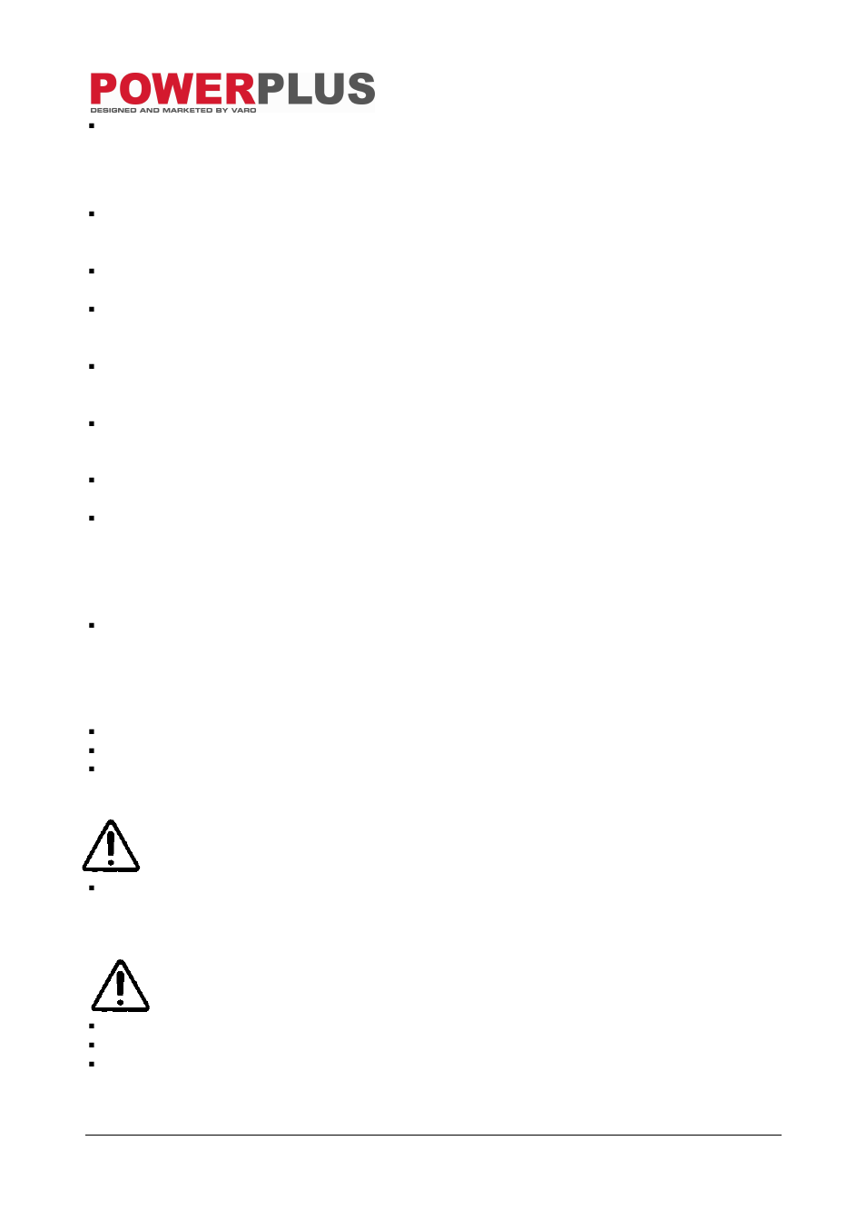 Pow4761(sc), 6safety information | Powerplus POW4761 POWER G ENERATOR 2200W EN User Manual | Page 5 / 14