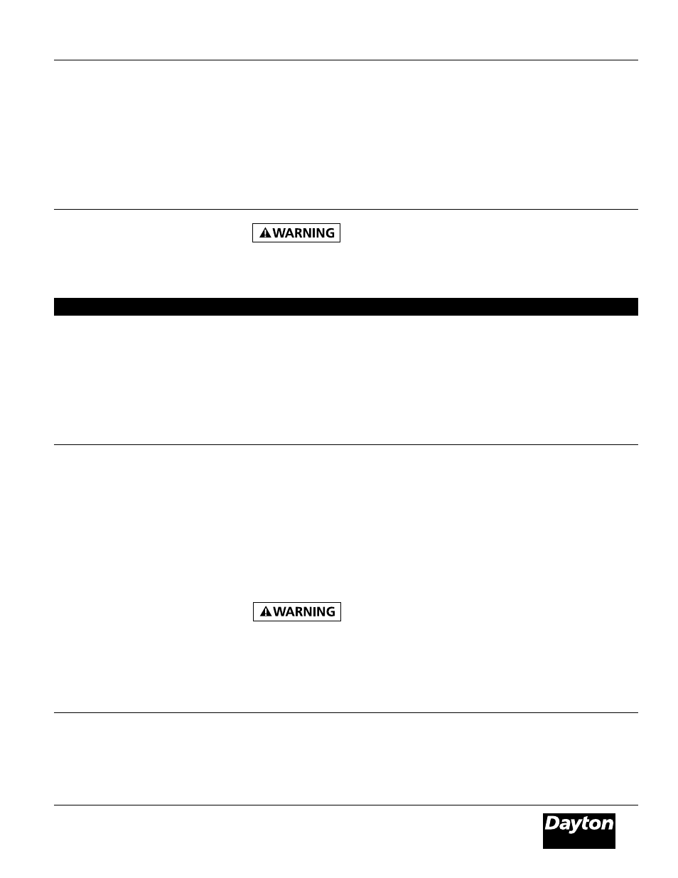 Model 3vg79 | Dayton 3VG79 User Manual | Page 15 / 16