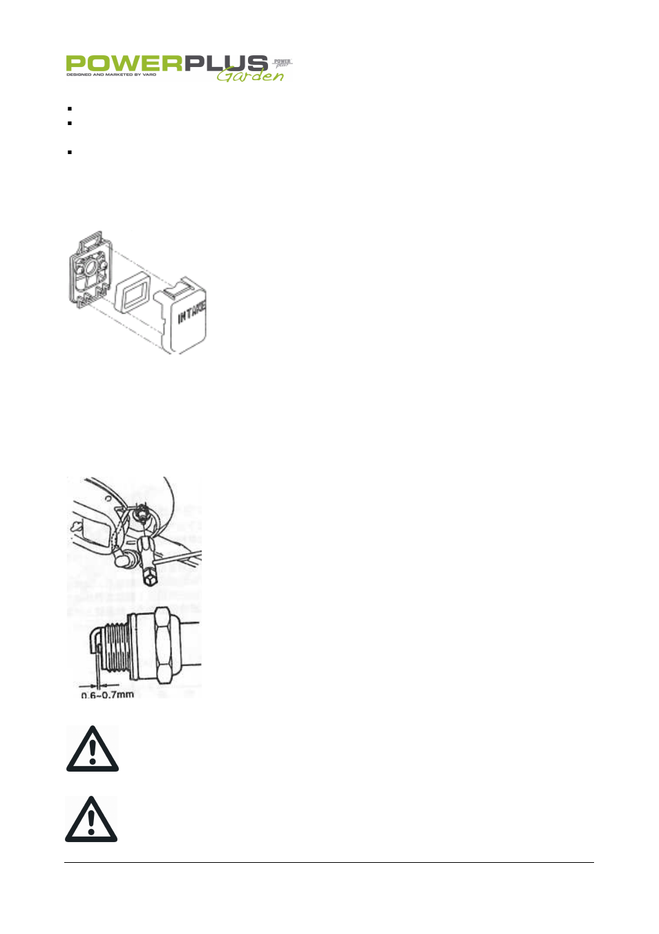 Pow6127 | Powerplus POW6127 HEDGE TRIMMER 22.5CC 600MM EN User Manual | Page 11 / 16