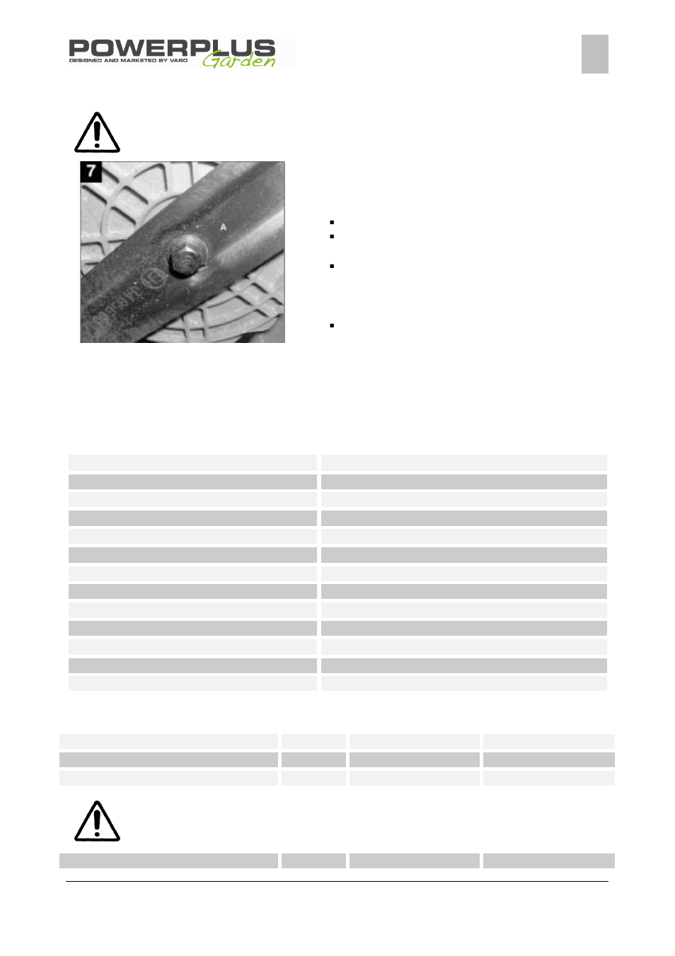 11 technical data, 12 sound emission | Powerplus POW63707T LAWNMOWER 1100W 330MM +TRIMMER EN User Manual | Page 11 / 14