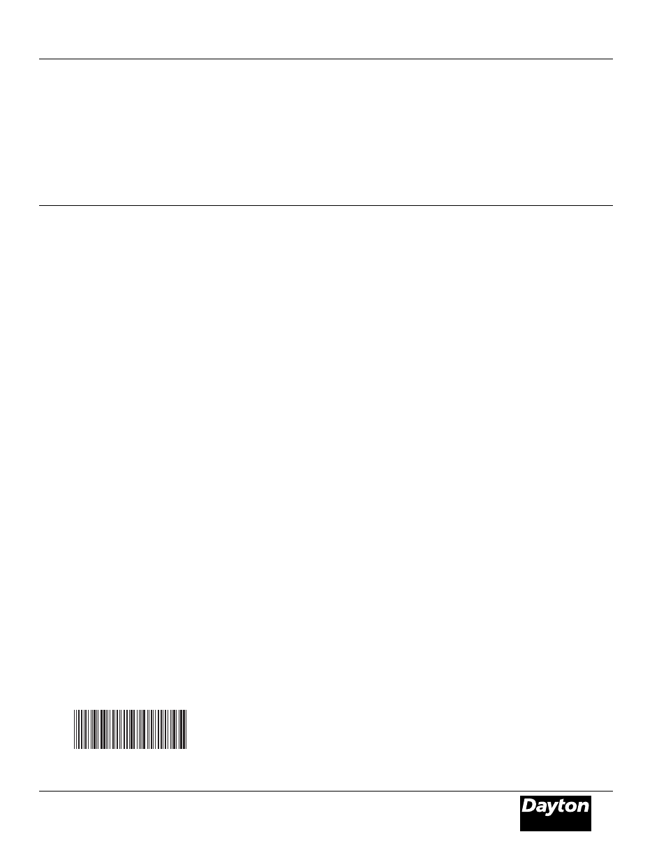 Dayton natural gas construction heater, 3vh19, Not a upc | Dayton 3VH19 User Manual | Page 12 / 12