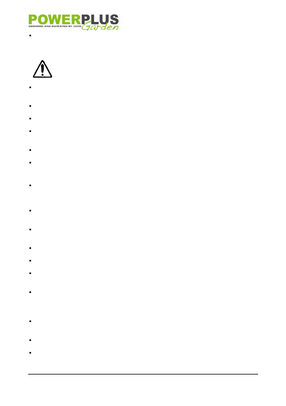 Electrical safety, Personal safety, Power tool use and care | Powerplus POW64252 CHAINSAW 2000W 356MM EN User Manual | Page 5 / 13