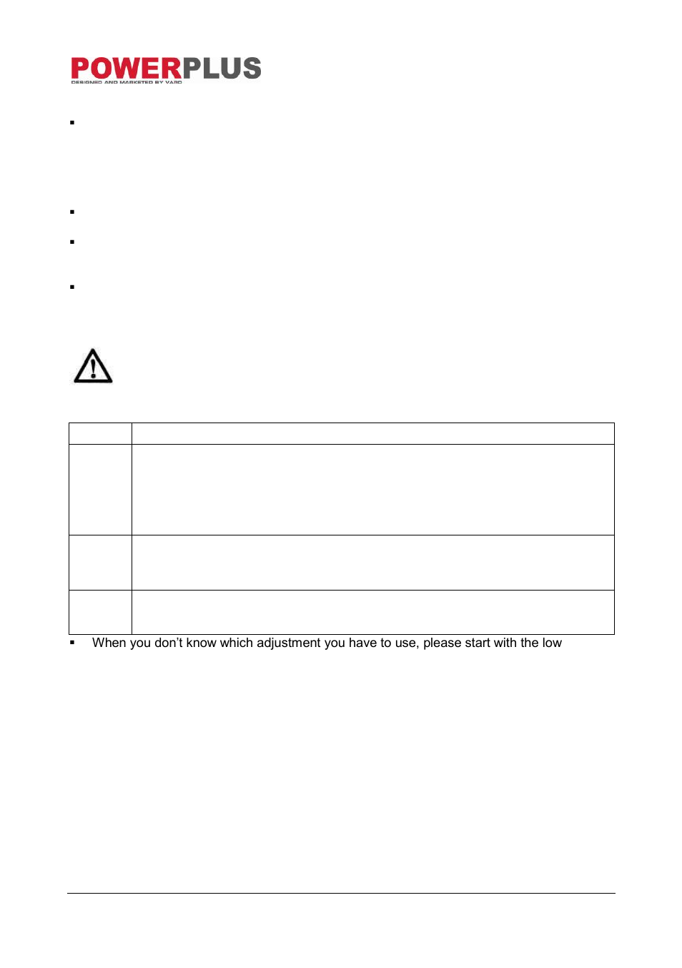 Removing paint, Assembly and adjustment | Powerplus POW706 HEAT GUN 2000W EN User Manual | Page 5 / 9
