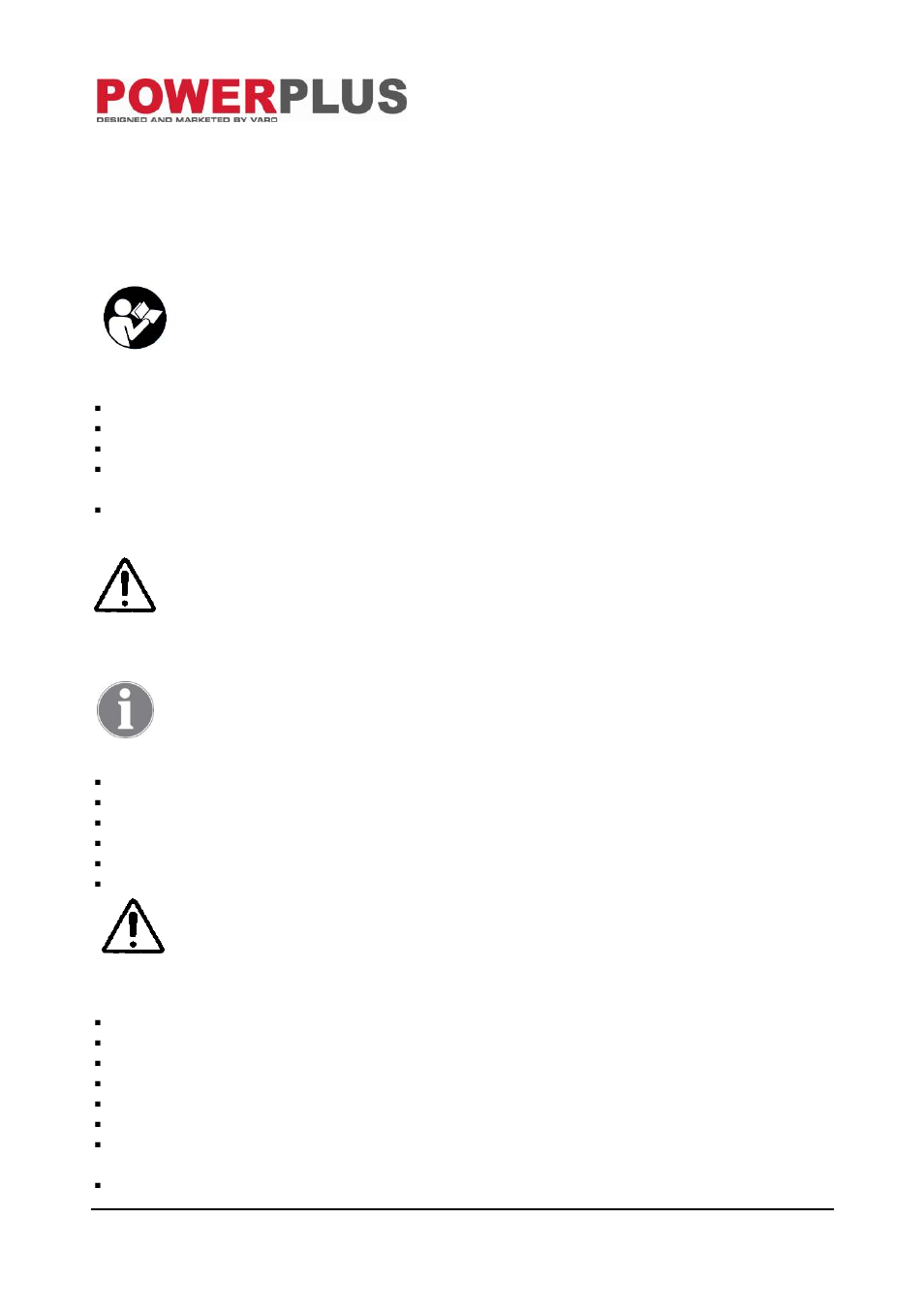 Application, Package content list, Specific safety warnings | Operation, Hot glue gun pow721 | Powerplus POW721 HOT GLUE GUN 78W EN User Manual | Page 2 / 3