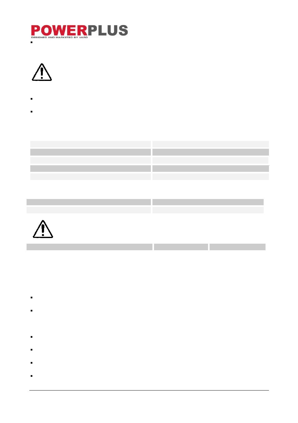 Removing jammed staples or brad nails, Technical data, Noise | Maintenance, Warranty | Powerplus POW737 NAIL/STAPLE GUN EN User Manual | Page 6 / 8