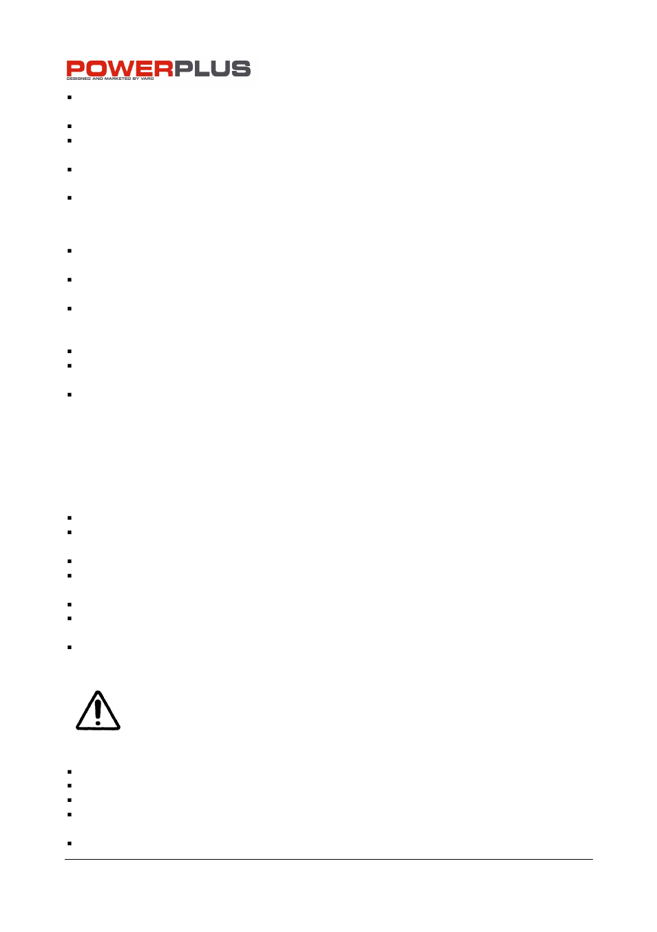 Pow8131, 10 operation | Powerplus POW8131 TELESCOPIC MITRE SAW 1500W 210MM EN User Manual | Page 7 / 11