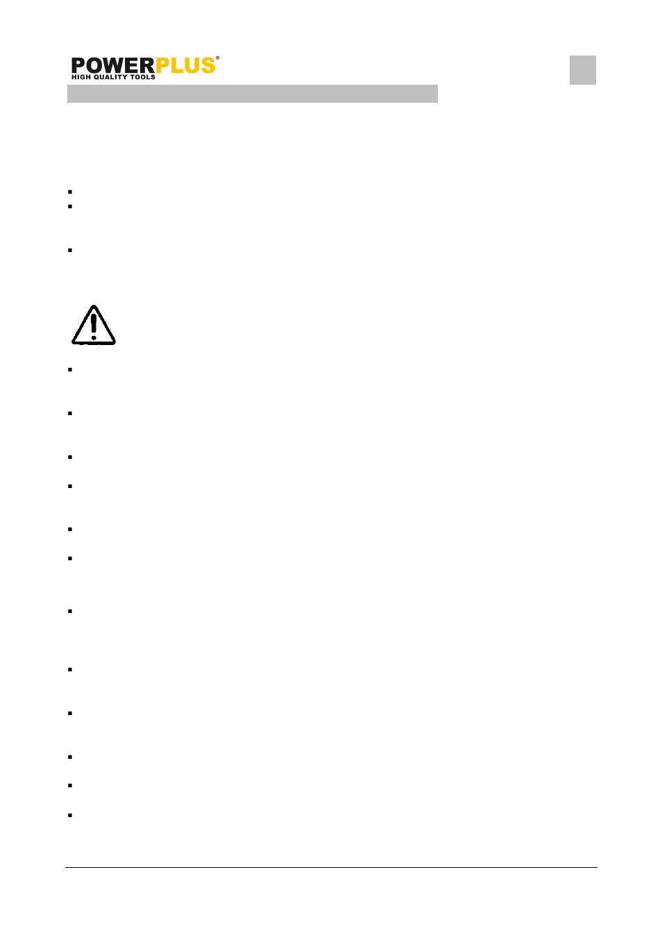 Powx019, 5 general power tool safety warnings | Powerplus POWX019 IMPACT WR ENCH 18V EN User Manual | Page 4 / 10