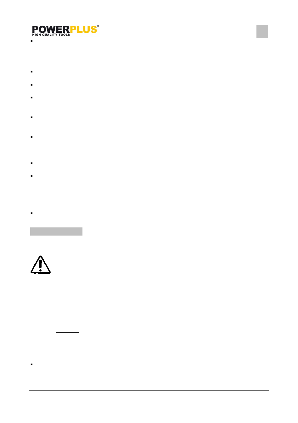 Powx019, 6 operation | Powerplus POWX019 IMPACT WR ENCH 18V EN User Manual | Page 5 / 10