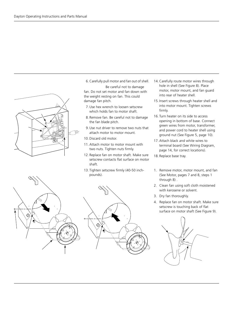 Dayton propane construction heater, 3vg80 | Dayton 3VG80 User Manual | Page 8 / 14