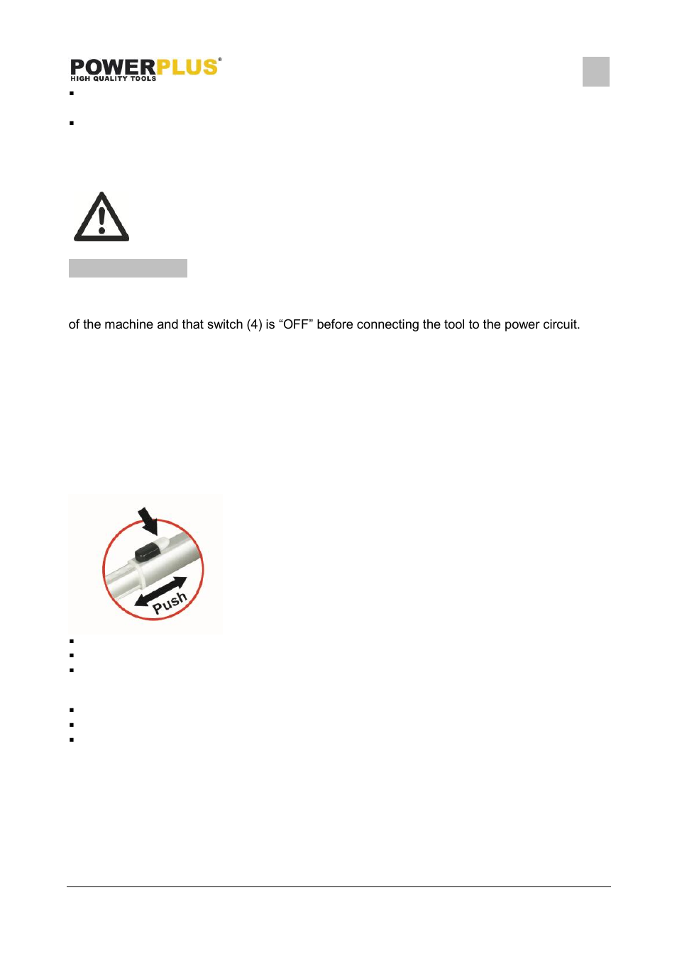 Operation, Starting and stopping tool, Switching the machine on and off | Adjusting the rotation speed, Extend the drywall sander, To install a sandpaper disc, To replace the hook and loop sponge pad (8), How to use the tool, Powx0476, 8 operation | Powerplus POWX0476 DRYWALL SANDER 710W EN User Manual | Page 7 / 10
