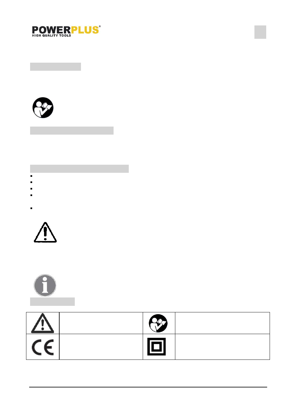 Appliance, Description (fig.a), Package content list | Symbols | Powerplus POWX0682 DUAL SAW 1500W 160MM EN User Manual | Page 3 / 11