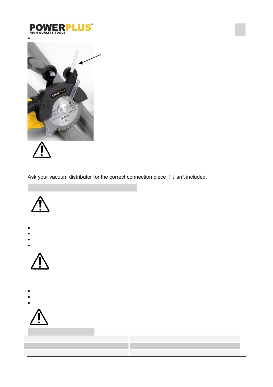 Dust extraction, Cleaning and maintenance, Cleaning | Checking and replacing the carbon brushes, Technical data | Powerplus POWX0682 DUAL SAW 1500W 160MM EN User Manual | Page 8 / 11