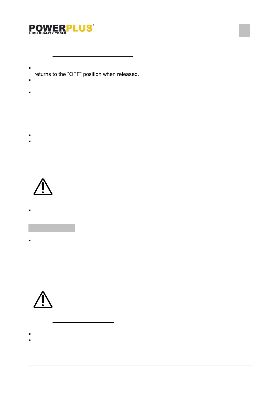 Switch action (fig. 14), Switch for the mitre saw mode (a), Switch for the table saw mode (b) | Adjusting the depth of cut (fig. 15 - 21), Assembly, Socket wrench storage (fig. 17), High table set up (fig. 18), Powx0761, 9 assembly | Powerplus POWX0761 FLIPOVER 1400W 216MM EN User Manual | Page 12 / 24