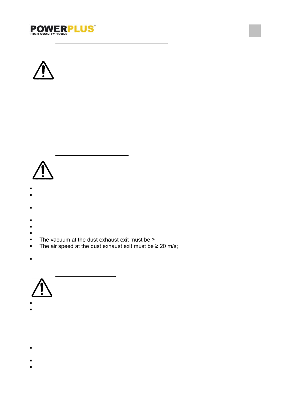 Adjustment of the bevelling angle (fig. 10-11), Mitre and width guide (fig. 12-13), Connection to a dust collector | Connection to ac power | Powerplus POWX0782 MITRE SAW +UPPER TABLE 1800W 254MM EN User Manual | Page 10 / 22
