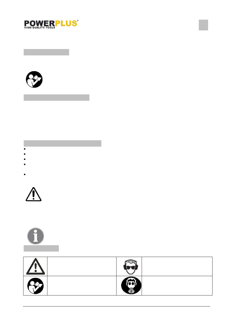 Application, Description (fig a), Package content list | Symbols, Router powx091 | Powerplus POWX091 ROUTER 1200W+12 ROUTER BITS EN User Manual | Page 2 / 8