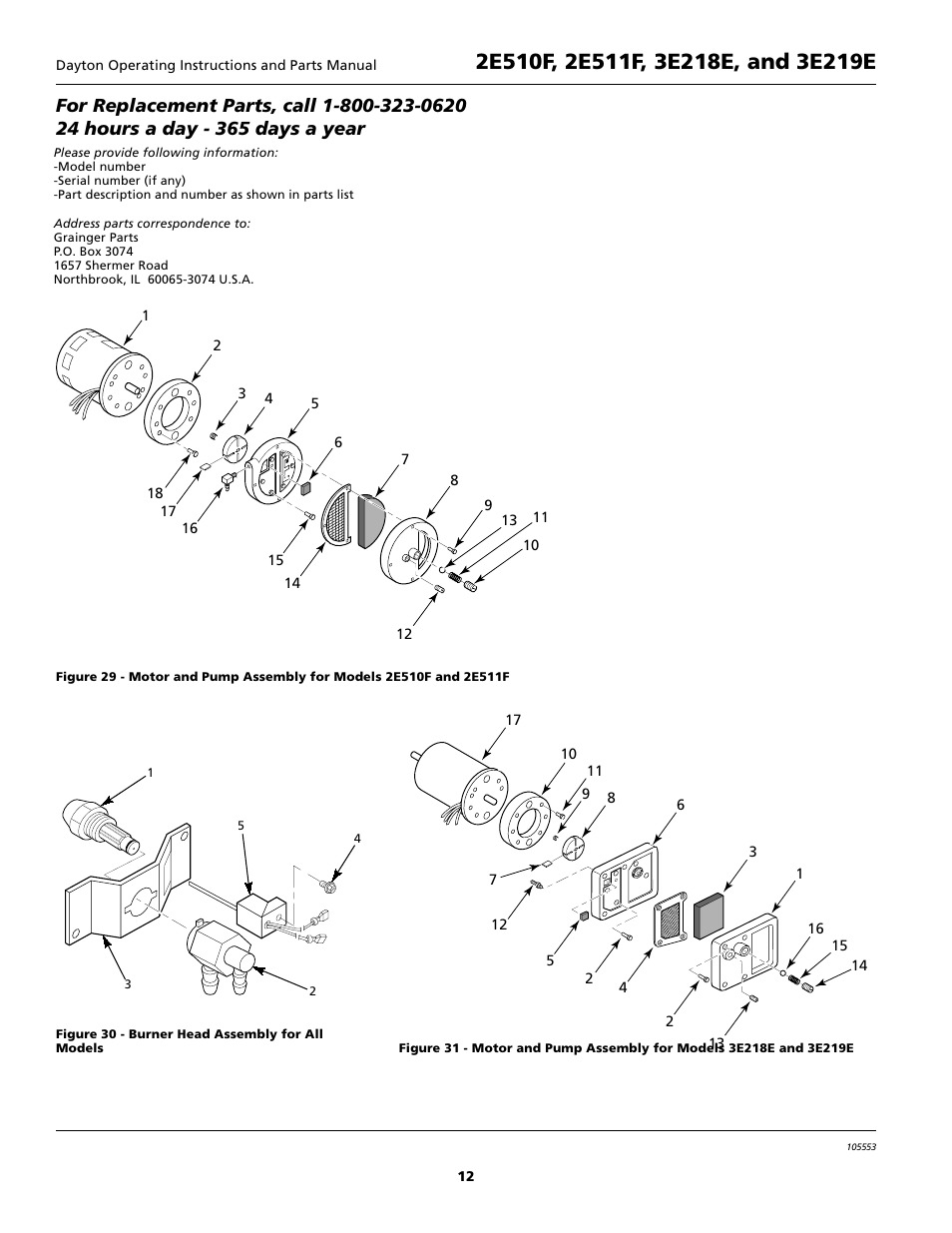 Dayton portable oil-fired heaters | Dayton 5S1792 User Manual | Page 12 / 24