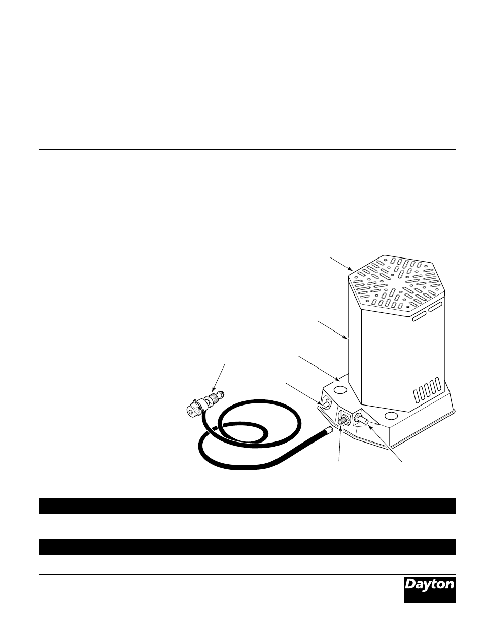 Model 3vh20, Theory of operation, Product identification | Dayton 3VH20 User Manual | Page 3 / 8