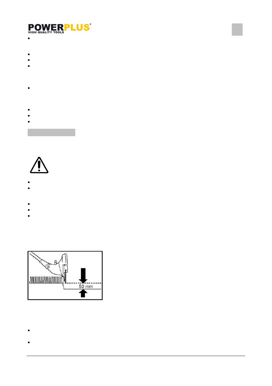 Powxg3010li, 10 operation | Powerplus POWXG3010LI GRASS TRIMMER 18V LI-ION 230MM EN User Manual | Page 8 / 13