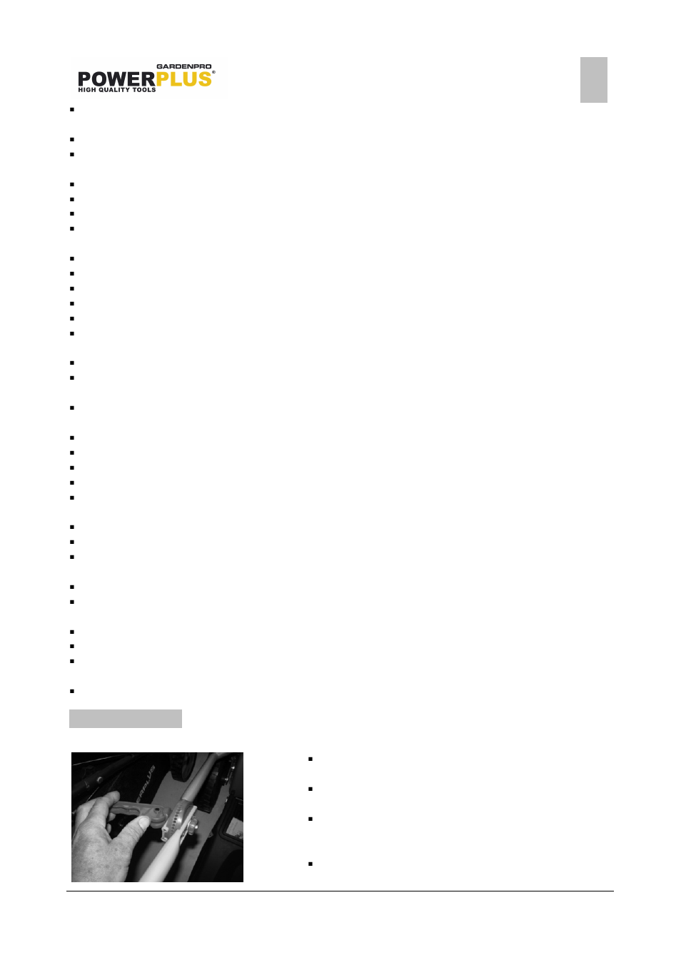 Powxg6011, 5 assembly | Powerplus POWXG6011 LAWNMOWER 190CC 550MM EN User Manual | Page 5 / 16