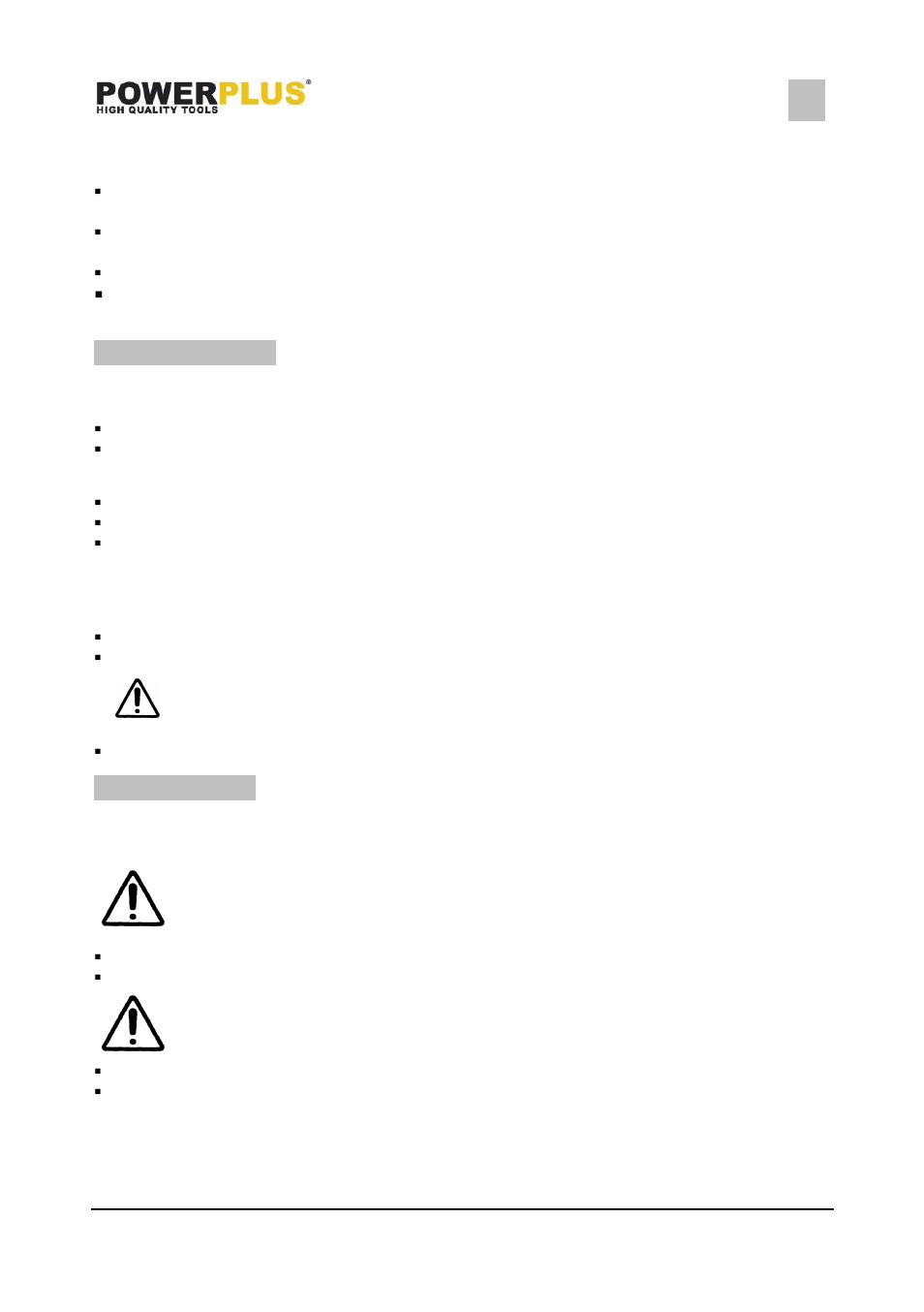 General instructions, Adjustment, Using adjustable handle (fig c/d) | Adjusting shaft length(fig. e), Adjusting cutting head angle (fig. f), Operation, Cutting and edging (fig. g) | Powerplus POWXG8010LI GRASS TRIMMER 18V LI-ION ONE FITS ALL EN User Manual | Page 8 / 12