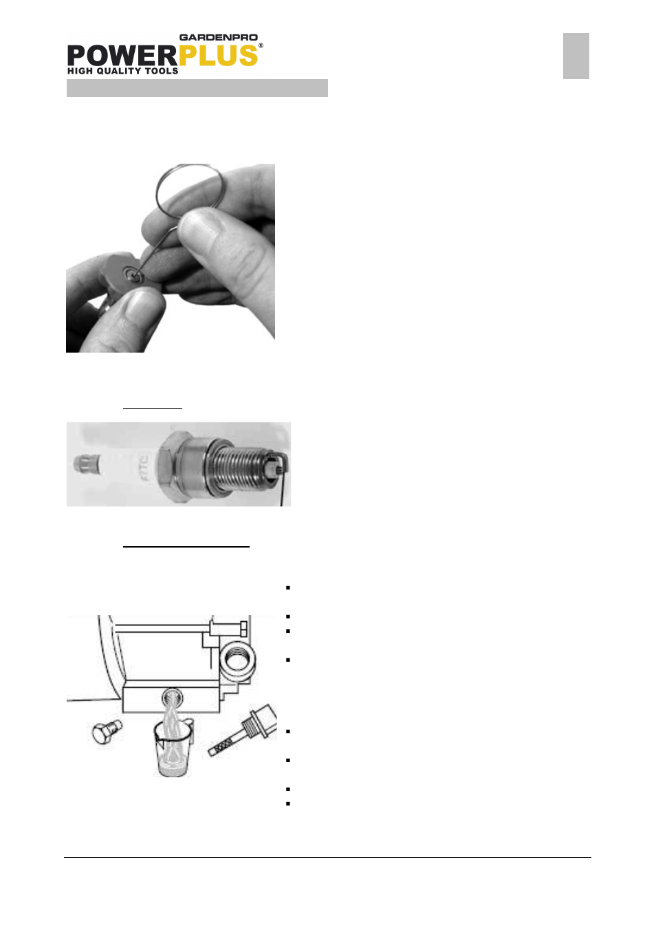 Powerplus POWXG9006 HIGH PRESSURE CLEANER 163CC EN User Manual | Page 13 / 16