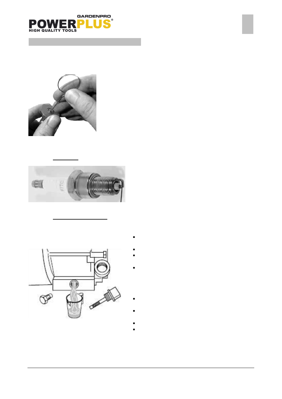 Powerplus POWXG9007 HIGH PRESSURE CLEANER 196CC EN User Manual | Page 15 / 18