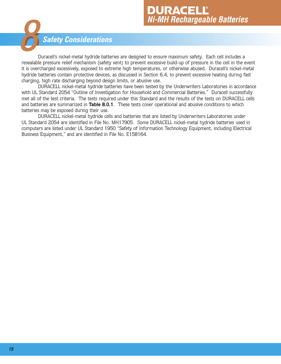 Duracell Ni-MH User Manual | Page 20 / 23