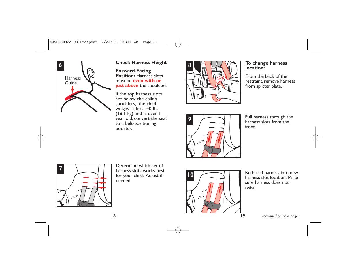 Dorel Juvenile Group 4358-3832A User Manual | Page 11 / 38