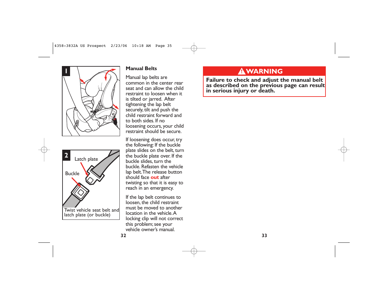 Dorel Juvenile Group 4358-3832A User Manual | Page 18 / 38