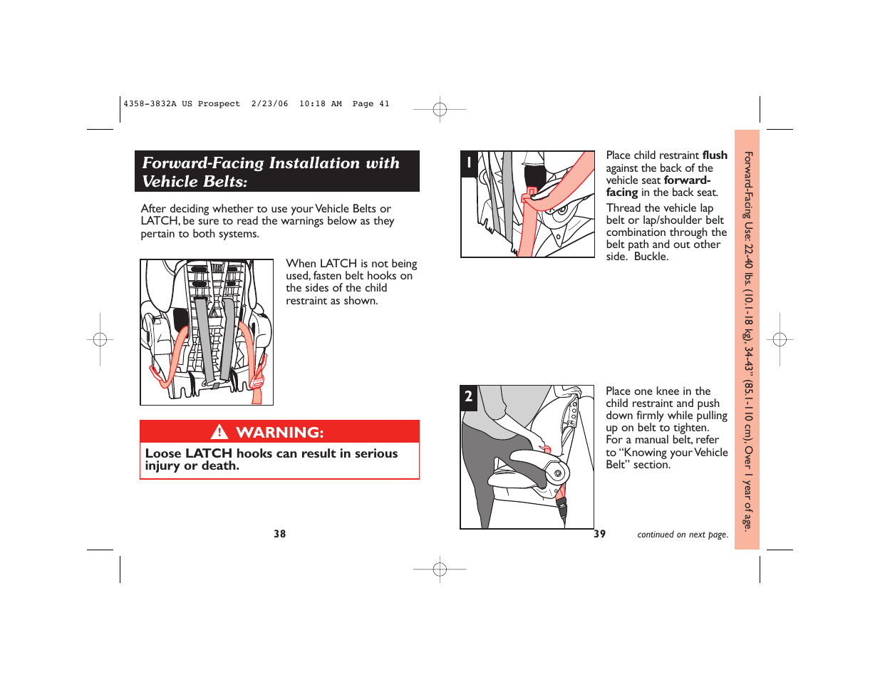 Dorel Juvenile Group 4358-3832A User Manual | Page 21 / 38