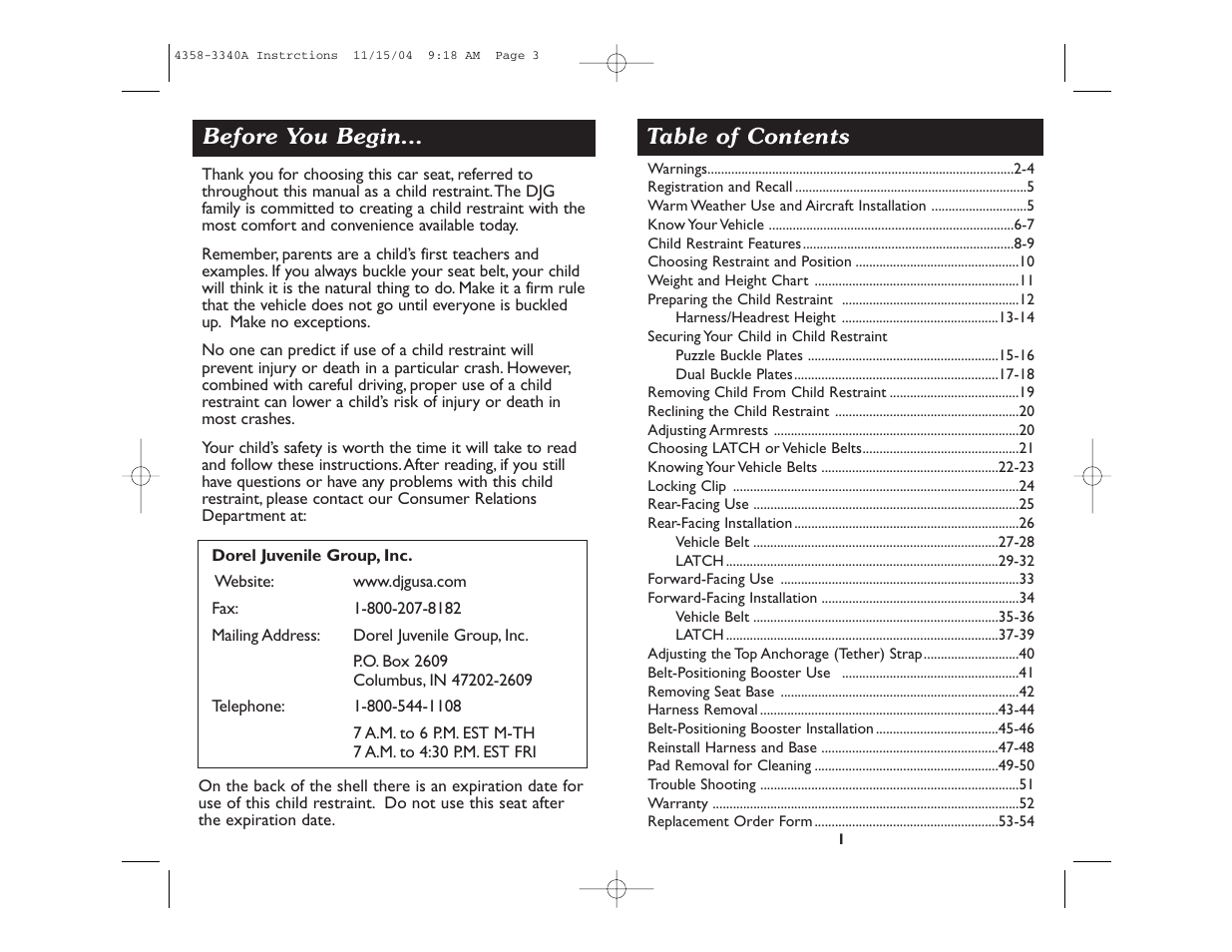 Safety 1st Alpha Omega Elite User Manual | Page 2 / 28