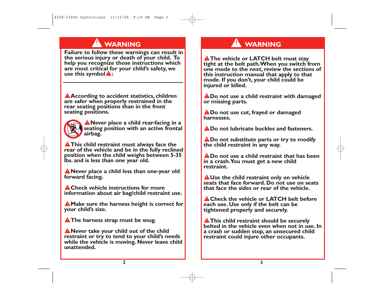 Safety 1st Alpha Omega Elite User Manual | Page 3 / 28