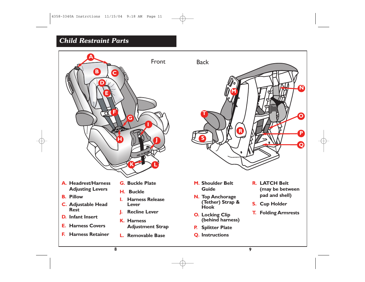 Safety 1st Alpha Omega Elite User Manual | Page 6 / 28