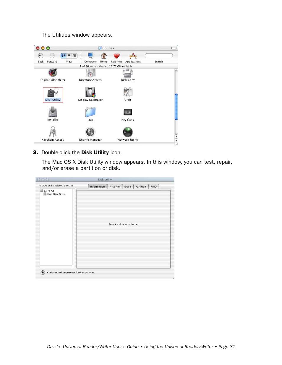 Dazzle Multimedia Universal 8 in 1 Reader/Writer None User Manual | Page 31 / 41