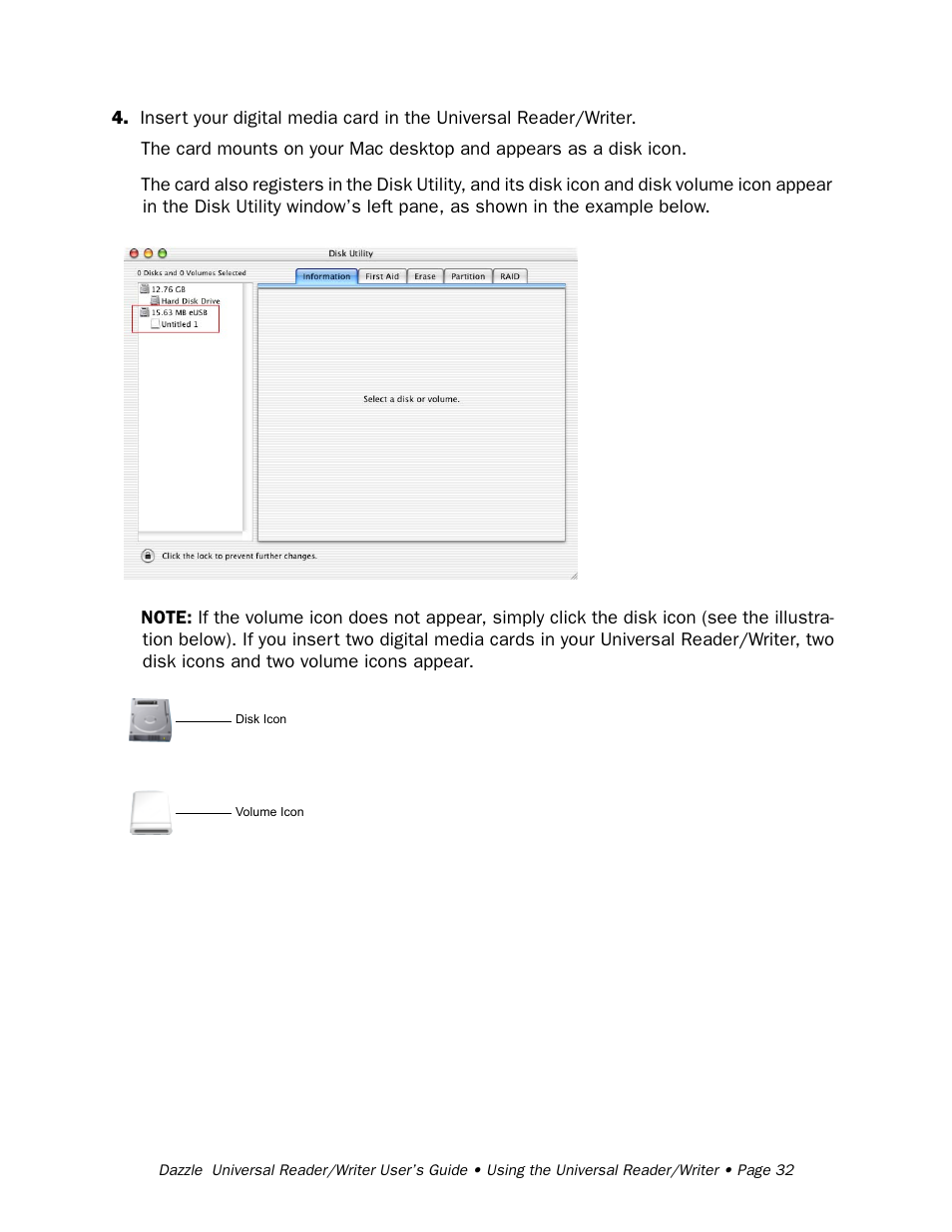 Dazzle Multimedia Universal 8 in 1 Reader/Writer None User Manual | Page 32 / 41