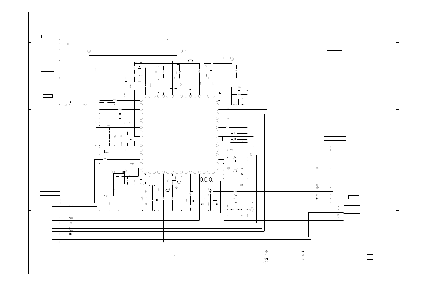 Chroma schematic diagram, Main pcb), G-4 g-3 | Audio signal luminance signal | Durabrand Color Television Receiver DBTV2500 User Manual | Page 21 / 31