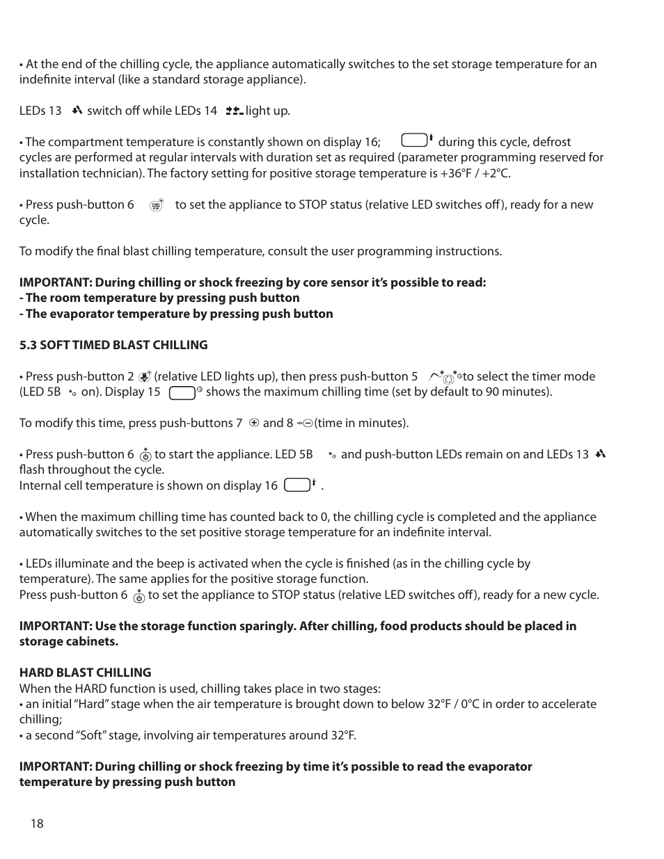 Delfield T5 User Manual | Page 18 / 44