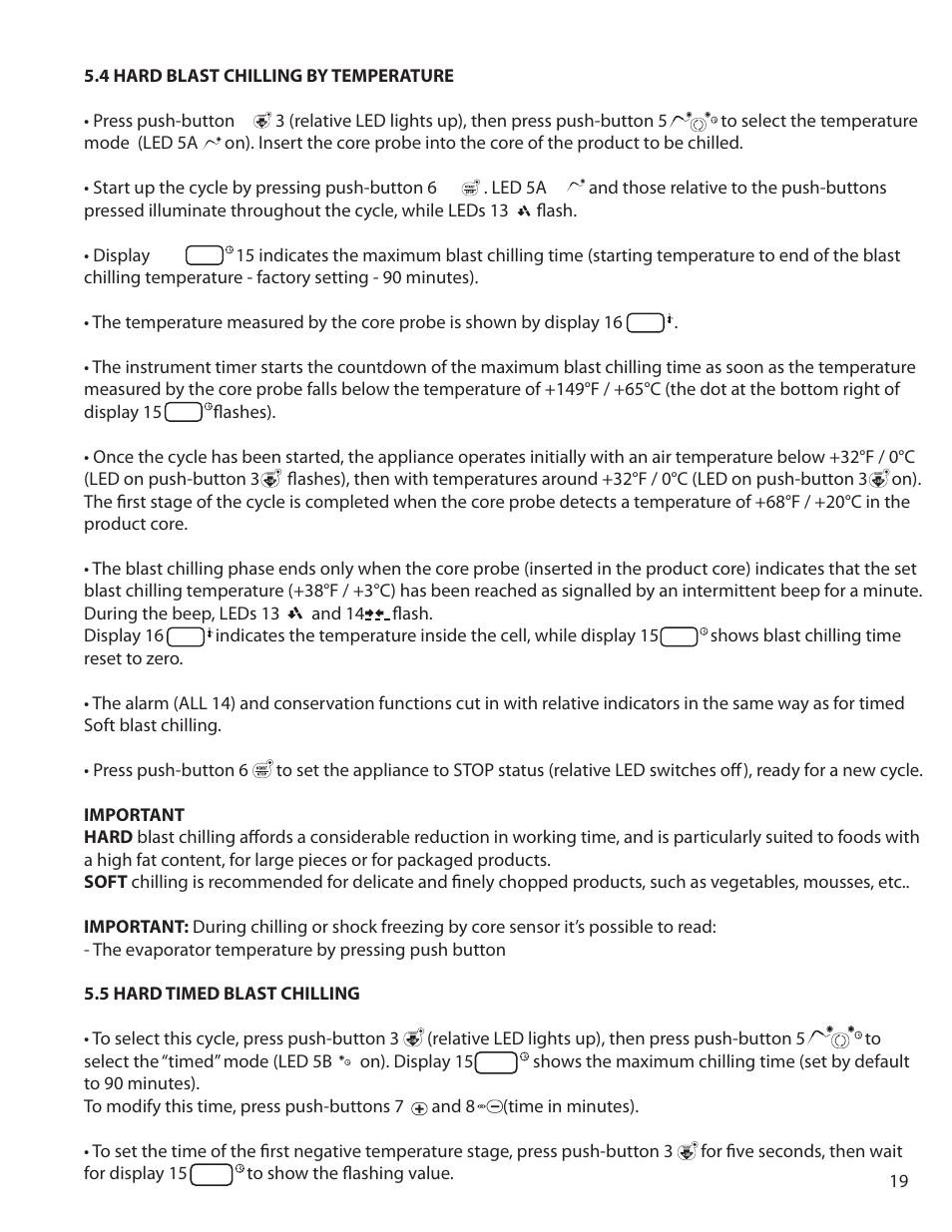 Delfield T5 User Manual | Page 19 / 44